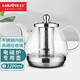 金灶（KAMJOVE） 耐熱玻璃茶壺 不銹鋼過濾花茶壺電陶爐煮茶壺電磁爐專用燒水壺 A120/1.2升