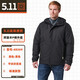 5.11軍迷戰術(shù)夾克戶(hù)外軍迷5.11棉服保暖上衣P棉男防潑水外套48369 黑色019 L