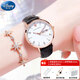 迪士尼（Disney）手表學(xué)生女初中生高中女生機械防水女孩生日禮物中考考試專(zhuān)用 時(shí)尚黑【雙日歷】