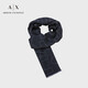 阿瑪尼ARMANI EXCHANGE【禮物】AX男士短穗LOGO提花圍巾