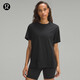 lululemon丨All Yours 女士 T 恤 *棉 LW3ES5S 短袖 黑色 S /6