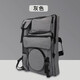 老人頭（lotory） 畫袋美術(shù)袋大容量4K學(xué)生用兒童收納藝考素描畫板背包雙肩包多功能可背寫生畫包 4開升級款【大容量】灰色