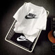 耐克（NIKE） 短袖t恤男士2025夏季圓領透氣籃球運動休閑衣服排汗吸濕半袖上衣 店長主推AR5005-101白色 純棉 L 建議身高170-175體重130-150斤