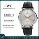 萬(wàn)國（IWC）【二手99新】萬(wàn)國/IWC柏濤菲諾系列飛行員系列葡萄牙系列休閑正裝運動(dòng)計時(shí)自動(dòng)機械男表 柏濤菲諾IW356307 39表徑銀盤(pán)金針皮帶 單表