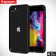 SPIGEN 蘋果SE3手機殼iphone7/8全包防摔保護套se2代硅膠透明男女時尚外殼氣囊輕薄透 經典黑 iphoneSE3【4.7英寸】