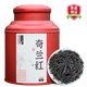 香韻農茗荒野紅茶福建工夫茶葉高香品種奇蘭小種紅茶花果香甘甜濃郁75g/罐 1罐裝