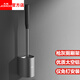 九牧（JOMOO）槍灰色馬桶刷家用免打孔廁所刷子衛生間坐便器清潔套裝洗馬桶神器 槍灰色太空鋁廁刷架-僅免釘安裝