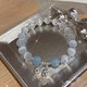 禾娘鈴鐺月光手鏈女小眾設(shè)計(jì)感水晶手串送閨蜜甜美手環(huán) 月光藍(lán)手鏈