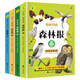 森林報(bào) 春夏秋冬全四冊(cè)（彩圖注音版）正版全4冊(cè) 比安基著 480頁小學(xué)生版三四五六年級(jí)課外閱讀書目 兒童文學(xué) 全4冊(cè)：森林報(bào)