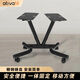 AtivaFit 啞鈴架家用男士通用宿舍健身房用防滑可調(diào)節(jié)啞鈴架健身 黑色啞鈴架