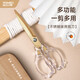 金達(dá)日美剪刀小號學(xué)生手工文具剪裁縫剪刀不銹鋼辦公剪刀金色
