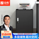 中偉（ZHONGWEI）文件柜辦公柜矮柜桌下柜鋼制鐵皮打印機檔案收納柜單門(mén)柜黑色
