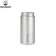 銀蟻純鈦戶(hù)外單層廣口水杯運動(dòng)寬口水瓶露營(yíng)旅游便攜耐摔輕量鈦合金水壺 400ML純鈦廣口水杯