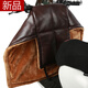 Pear Blossom冬季男女電動車擋風(fēng)被加絨加厚防水PU踏板分體擋風(fēng)罩電三輪擋風(fēng)板 棕色擋風(fēng)被（人造毛）