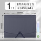 得力（deli）13格風(fēng)琴包A4多層文件夾試卷收納袋整理神器學(xué)生大容量文具夾資料冊插頁創(chuàng)意包 深空灰-13格A4風(fēng)琴包（贈標(biāo)簽貼）