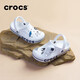 卡駱馳（crocs）洞洞鞋男女鞋貝雅卡駱班Clog一腳蹬穿休閑鞋沙灘涼拖鞋205089TZ