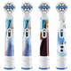 歐樂(lè)B（Oral-B） 兒童電動(dòng)牙刷頭適用歐樂(lè)b兒童款 DB4510K, D10, D12D100 冰雪奇緣*4支裝（兒童牙刷通用）