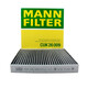 1（MANNFILTER）曼牌原廠雙效活性炭空調(diào)濾芯格濾清器過(guò)濾PM2.5  空調(diào)格 高爾夫7/高7R/GTI/旅行版（不分年款）