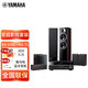 雅馬哈（YAMAHA）NS-F71家庭影院5.1音響套裝經(jīng)典木質(zhì)落地hifi環(huán)繞影院客廳家用音箱音響 NS-F71 5.1胡桃木色+RX-V385功放