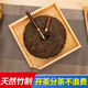 長(cháng)君木歌 竹制普洱茶盒茶餅收納盒茶鉗茶刀茶針撬茶茶具茶道配件賞茶分茶 全竹大號分茶盤(pán)