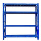 錦慕 貨架倉儲倉庫貨架層架180kg家用金屬置物貨架超市展示架儲物架 150*40*200=4層輕型藍色主架