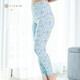 貼心 純棉單件秋褲加肥加大碼中老年襯褲保暖內衣打底女式秋褲 2074 【2074天藍】 3XL