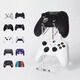 拓思曼游戲機(jī)手柄支架適用于索尼PS5/4/3任天堂switch/微軟Xbox/小雞飛智/耳機(jī)掛架透明亞克力桌面收納架 透明-雙層