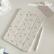 FANCYCHIC適用于鏡面小碎花蘋果iPad Pro2024保護(hù)殼11寸平板套三折air4/5筆槽10代 ipadpro2022(11寸) 雙面圖三折亞克力-鏡面小碎花