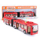 林達(dá)兒童公交車(chē)玩具車(chē)公共汽車(chē)雙節(jié)巴士仿真汽車(chē)模型男孩大巴車(chē)3-6歲 雙節(jié)巴士-紅色