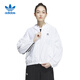 阿迪達斯（adidas）三葉草休閑衣女裝夏新款戶(hù)外連帽舒適透氣運動(dòng)夾克外套 IP1804 XS
