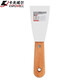 卡夫威爾不銹鋼木柄油灰刀膩子刀鏟灰刀清潔鏟子墻面修整2英寸 KE3614