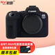 耐影適用R5二代硅膠套佳能微單EOS R5 R5II R6 R6II R7 R10保護殼佳能保護套荔枝紋R6硅膠套 R6II-黑色(荔枝紋)