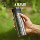 KEITH鎧斯【鈦保溫杯】戶外野餐真空保溫壺輕量便攜健康泡茶杯子380ml Ti3132-冰花銀