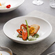 馳度炒菜盤(pán)子高級感高檔酒店會(huì )所創(chuàng  )意餐盤(pán)特色餐具中式高顏值湯盤(pán)深盤(pán)