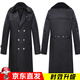 尤薩新款軍大衣男冬季加絨加厚防寒防水保安棉服秋冬裝勤務(wù)執勤棉大衣 棉內膽-可拆卸【無(wú)反光條】 均碼（適合120-180斤）