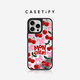 CASETIFY 粉紅櫻桃與蝴蝶結  磁吸鏡面Magsafe手機殼 適用于iphone 15/16 Plus/Pro/Max 鏡面黑框Magsafe iPhone 15 Pro Max