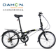 大行（DAHON）折疊自行車20寸6速超輕千元城市折疊車男女休閑城市單車HAT061 黑色【英文外銷版】