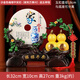 景庫 福祿平安扣葫蘆玉石擺件家和萬(wàn)事興家居客廳酒柜辦公室裝飾品 沙金色福祿平安扣（家和萬(wàn)事興）