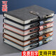 梵新（FANXIN） 磁扣筆記本子A5簡(jiǎn)約高檔商務(wù)辦公文具可定制LOGO加厚記事本工作會(huì)議學(xué)生記錄本 A5黑色200頁(yè)【單本裝】