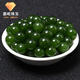 邁寶坊   和田玉散珠碧玉菠菜綠玉髓翡翠圓珠diy手工串珠手鏈項鏈材料 碧玉隨14mm 25顆