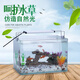 松寶松寶 魚(yú)缸led燈 水族箱led照明燈 草缸藻缸燈 全光譜燈架 AL-300P配32-40cm魚(yú)缸5.4W