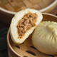 五亭【30g*12只】揚(yáng)州包子多口味方便速食懶人兒童營(yíng)養(yǎng)早餐速凍包子 360g鮮肉