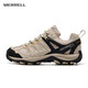 邁樂(lè )（Merrell）戶(hù)外徒步鞋男女款ACCENTOR GTX/WP經(jīng)典防水透氣防滑耐磨登山鞋 J500410-GTX白灰(女) 38