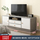 愛(ài)家貓 LOVEHOODCAT電視柜落地2025新款現代簡(jiǎn)約高款客廳家用儲物小戶(hù)型臥室電視機柜 【主圖款】莫蘭迪灰+白140*30*54