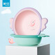 茶花（CHAHUA）臉盆初生嬰兒洗臉盆新生兒童用品洗屁股可愛(ài)卡通PP用寶寶面盆小盆 公主粉1個(gè)