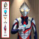 丘萊兔 奧特曼衣服男童奧特曼衣服男童成人服裝迪迦賽羅頭套頭盔大人皮套真人版表演cos 高配觸摸漸亮頭盔+衣服+大胸燈+神光棒 XXXL
