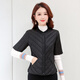 CamalgOri輕薄貼身羽絨服馬甲內(nèi)穿背心內(nèi)膽短袖保暖坎肩上衣無(wú)袖打底衫秋冬 暗扣黑色 4XL 建議145-160斤