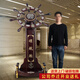 鐵圈禮業(yè)大型落地領(lǐng)航舵擺件舵手船舵航海舵辦公室裝飾公司開(kāi)業(yè)禮品大擺件 AL003舵 高度1.96米