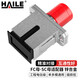 HAILE海樂 光纖適配器FC-SC耦合器 FC母轉(zhuǎn)SC母光纖轉(zhuǎn)接頭 法蘭盤光纖對(duì)接頭 金屬材質(zhì) FC-SC2
