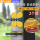 SMVP窗戶安全鎖寶寶移門移窗鎖兒童推拉門鎖扣柜門平移拉門防開安全鎖 窗戶安全鎖-黃藍（2個裝）